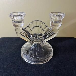 Depression Glass Candlestick